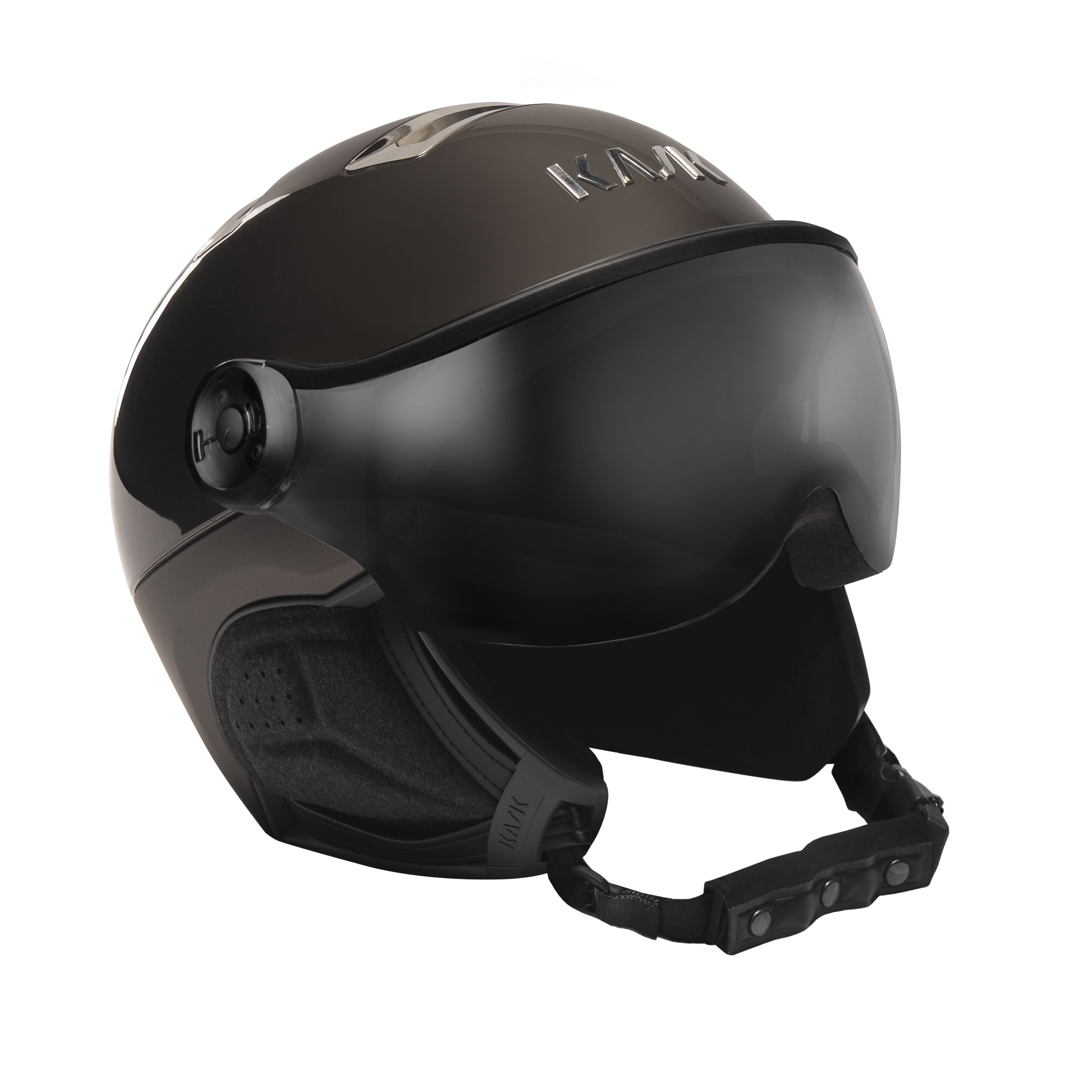 Snowboard Visor Helmet -  kask PIUMA R Chrome
